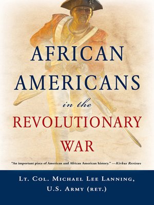 cover image of African Americans In the Revolutionary War